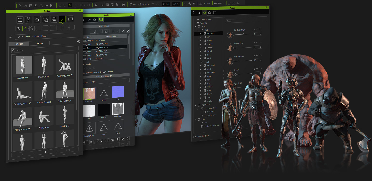 Game Developer Character Engine Unreal VR Game Developer creates NPCs with Character Creator & iClone ...