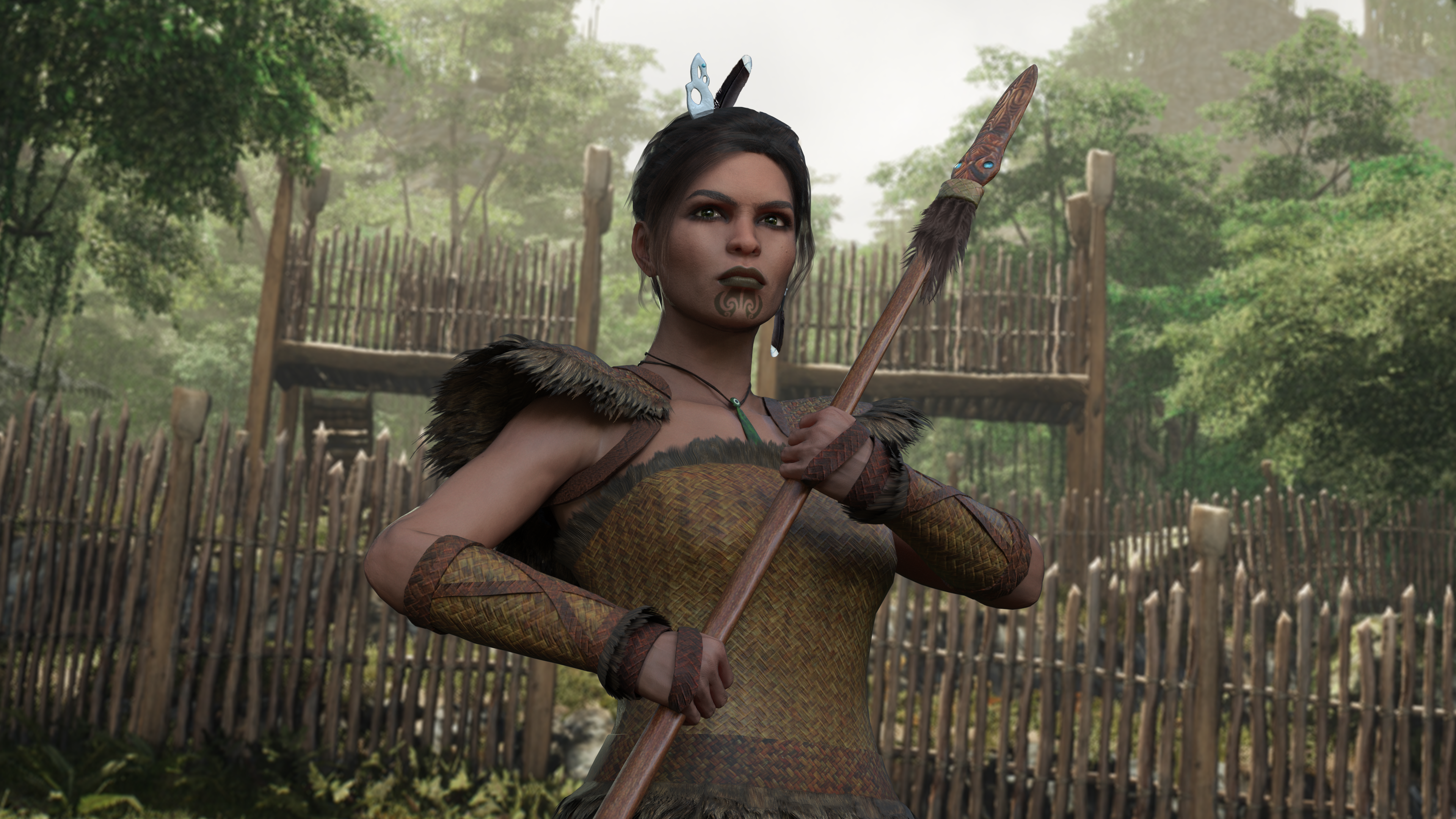 Guardian Game - Maori Heroine - Maia