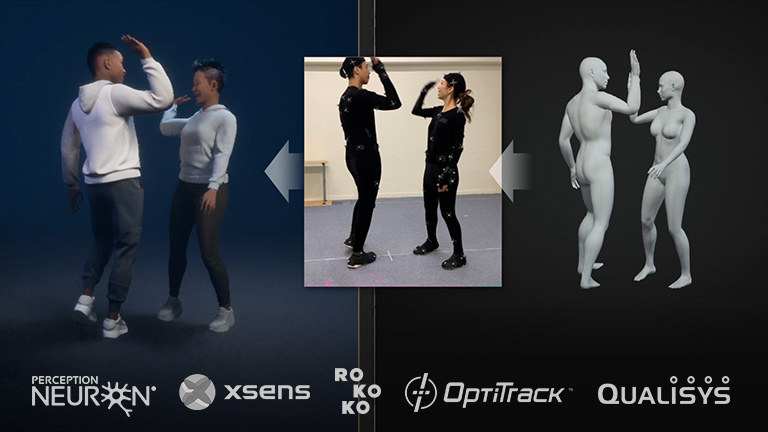 Live Mo-cap Performance - synchronous full body, multi-actor performance capture through iClone Motion Live.