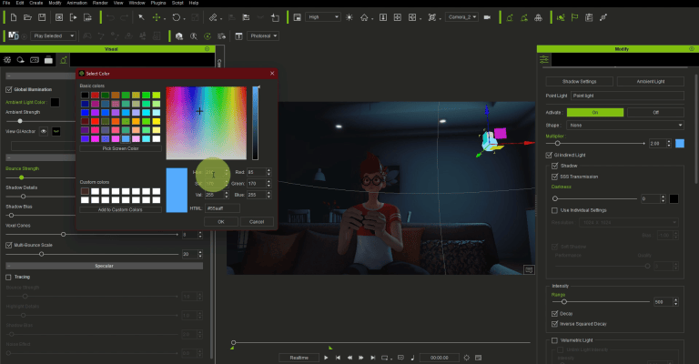 iClone 8 User Tutorial : Creating Interior Visuals with Volumetric ...