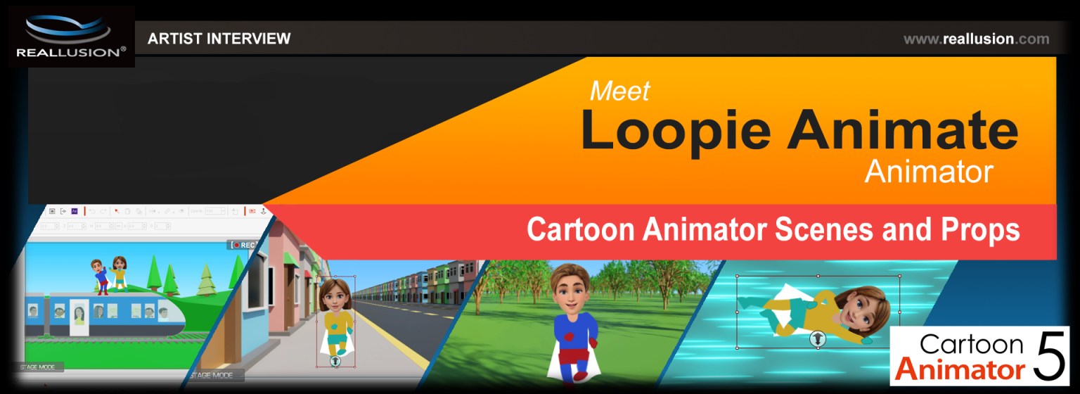 Scenes and Props for Cartoon Animator 5 by Loopie Animate - Reallusion ...