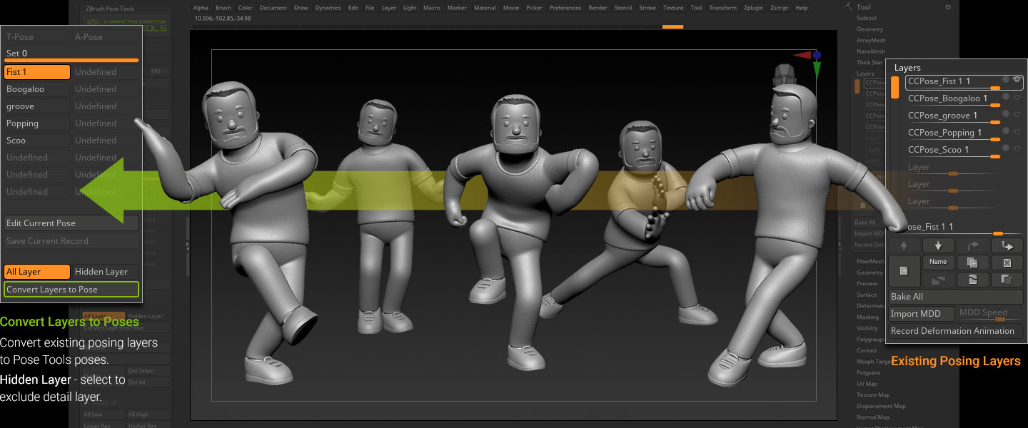 How fast can you create a pose in Pose Tool 3D? - YouTube