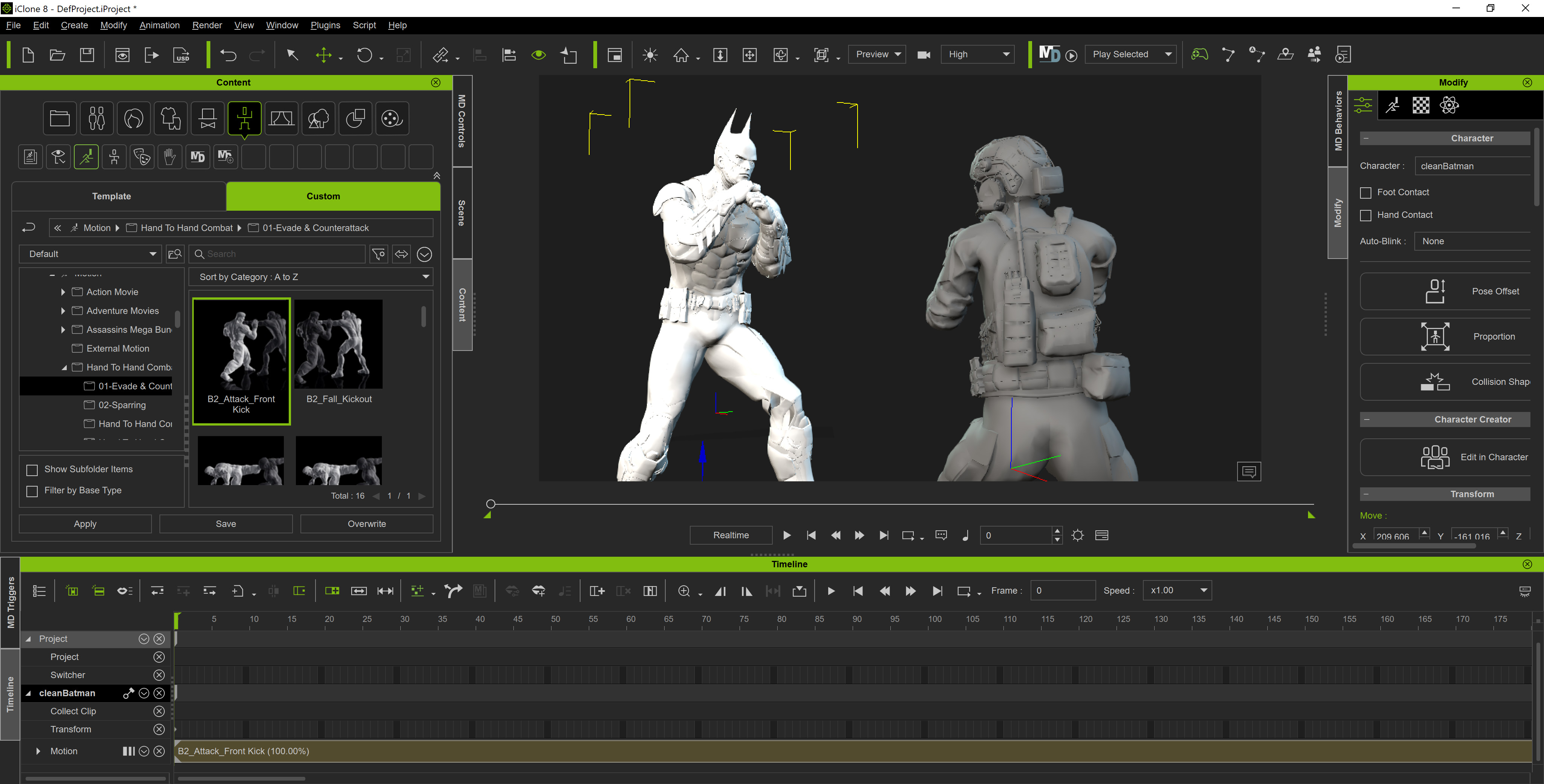 Unreal Animation Director and CG artist replaces MotionBuilder and Maya