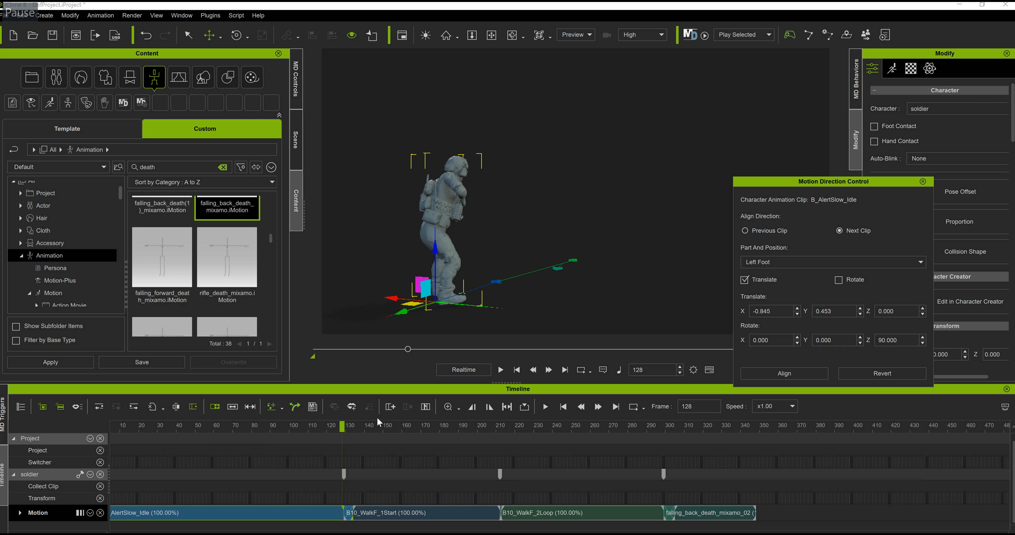 Unreal Animation Director and CG artist replaces MotionBuilder and Maya