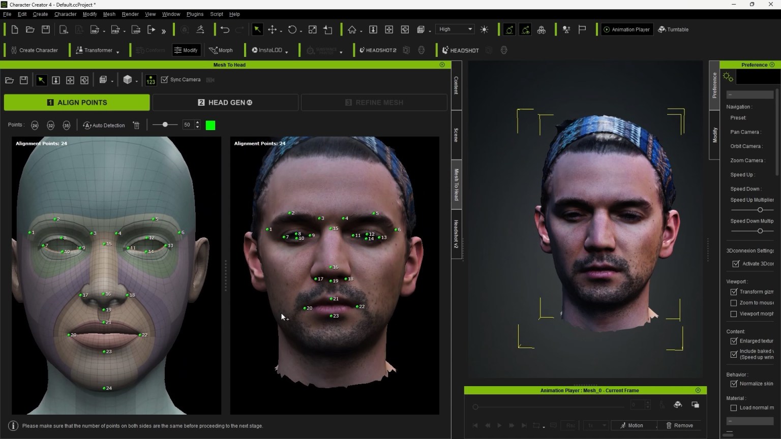 Creating a Digital Double with Character Creator Headshot 2.0 for ...
