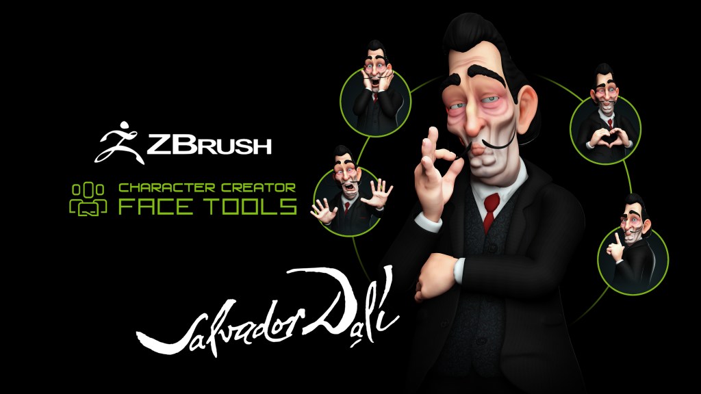 Using Character Creator ZBrush Face Tools for Fully Expressive 3D Facial Animation