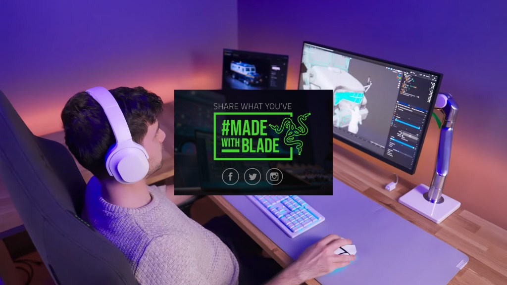 Share what you've made with Razer