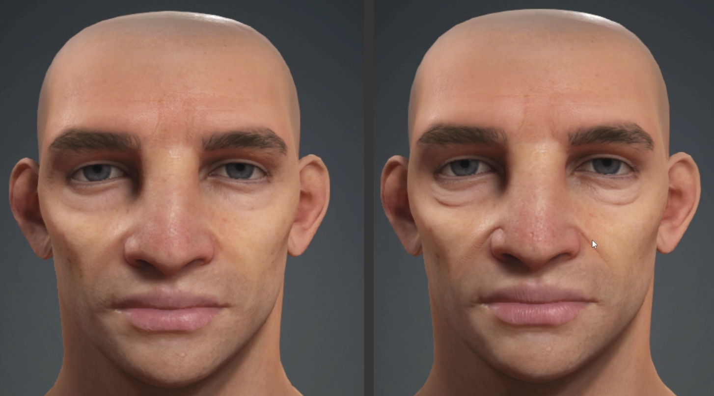 Easy Facial Rig in ZBrush with Face Tools (2/4) Detailing & Polypaint