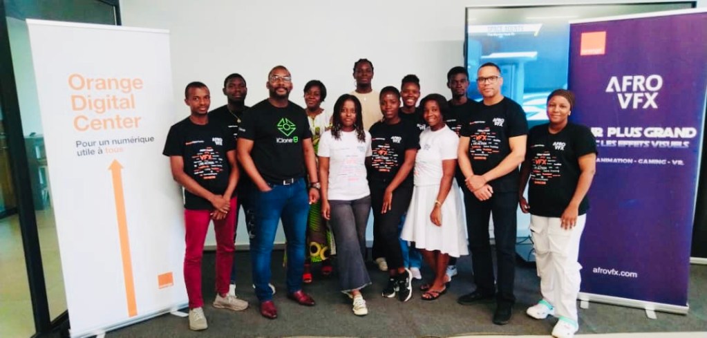 Director Dom Fred visits AfroVFX and the Orange Digital Center.