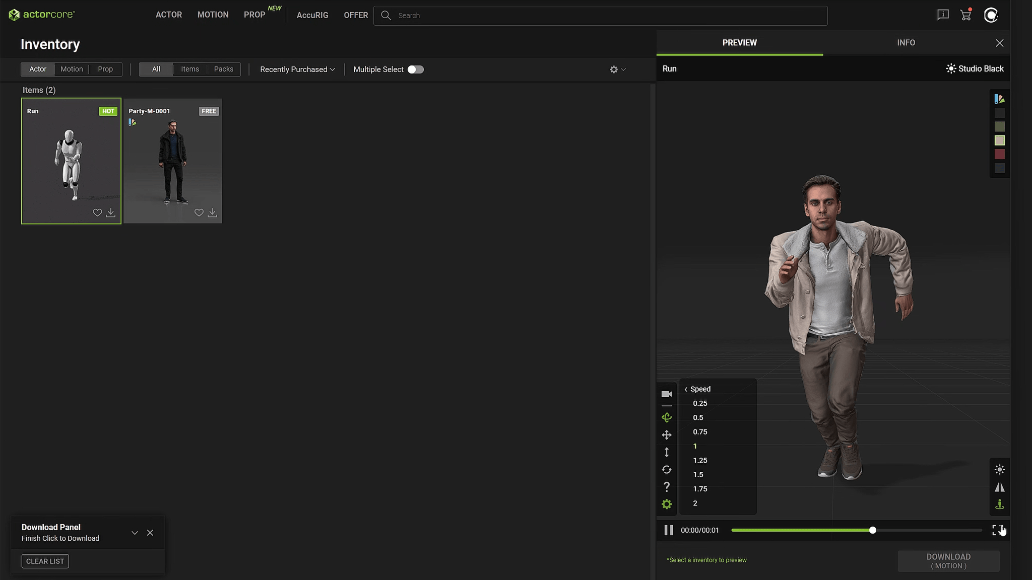 Replacement Animation with ActorCore: Insights from JP’s Bench ...