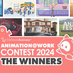 Within 3 months, 139 submissions from 33 countries were submitted to the 2024 Animation at Work Contest. These entries showcase the best 2D character design and animation created using Reallusion’s powerful Cartoon Animator.