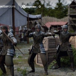 Concept artist and 3D generalist Florian Salvesberger reveals how iClone’s Motion Director and MD Prop Interaction tools brought his medieval siege camp to life with fluid, game-like character control and dynamic crowd simulation.