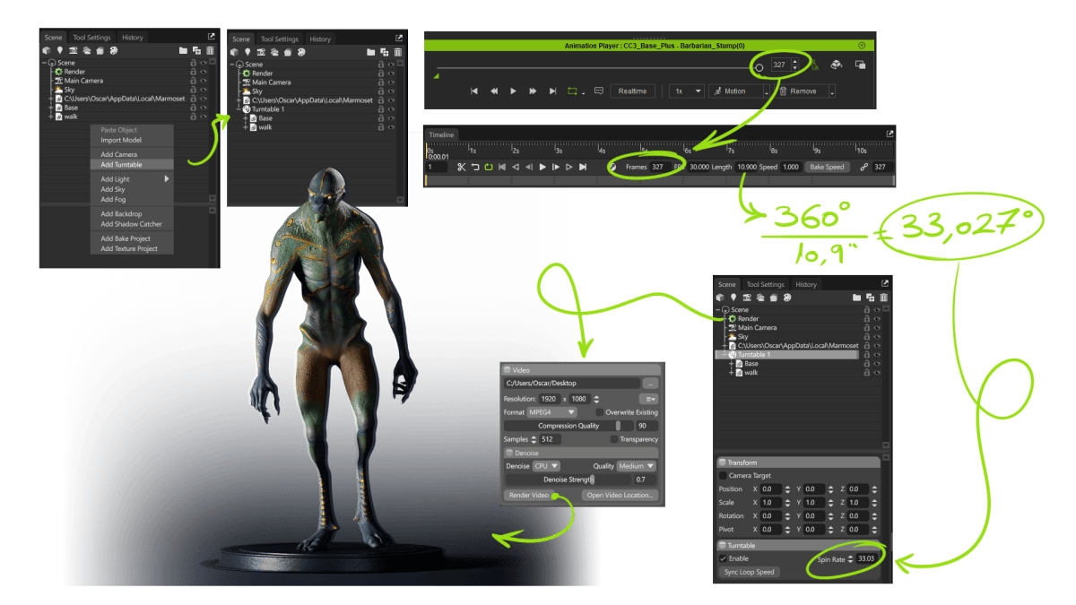 Breathe Life into Your CC5 Characters with Marmoset Toolbag Auto Setup ...