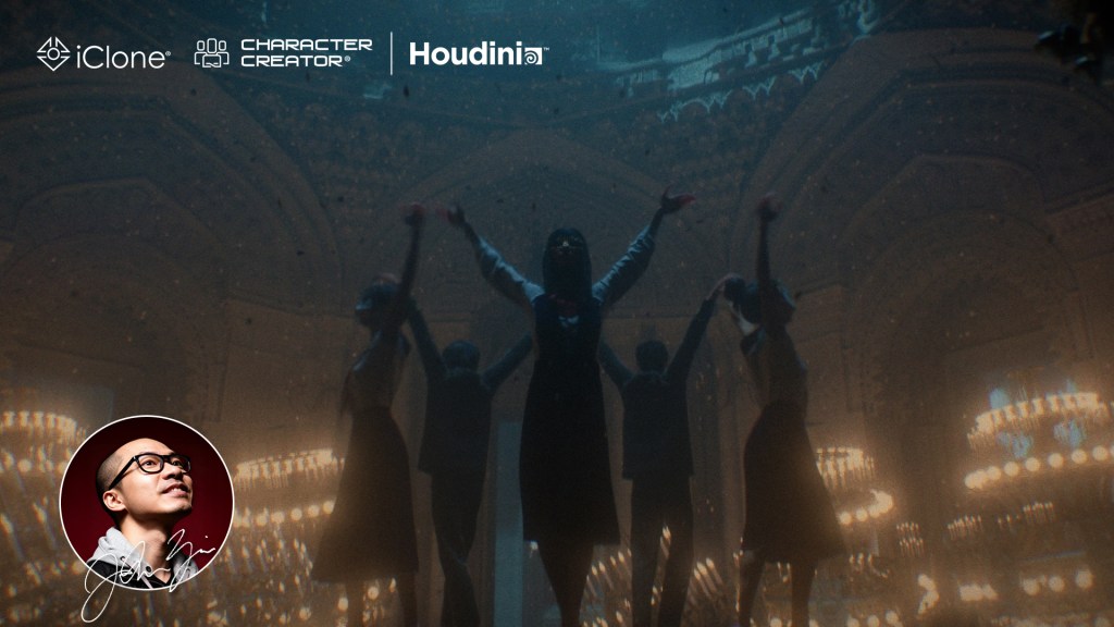 Houdini artist Kay John Yim used Character Creator and iClone animating a mesmerizing short inspired by Satoshi Kon
