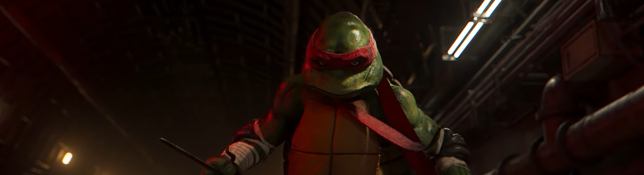 Actor Capture and John Likens team up with stunts to capture a fight sequence featuring Raphael from TMNT.