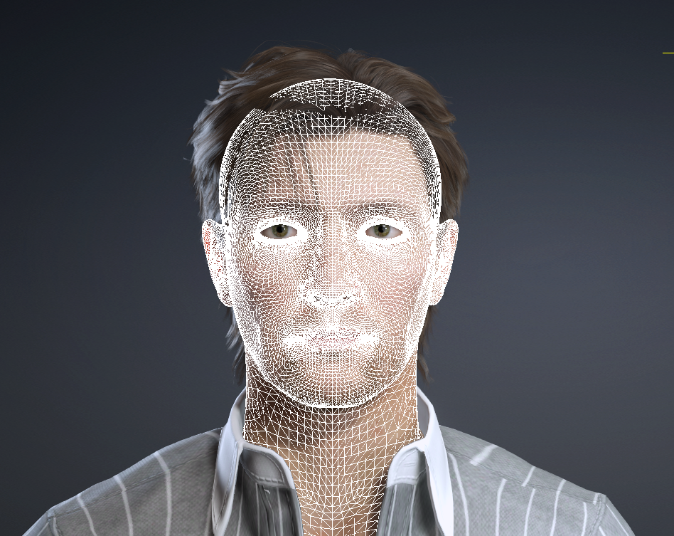 Character Creator 5 subdivision lv 1